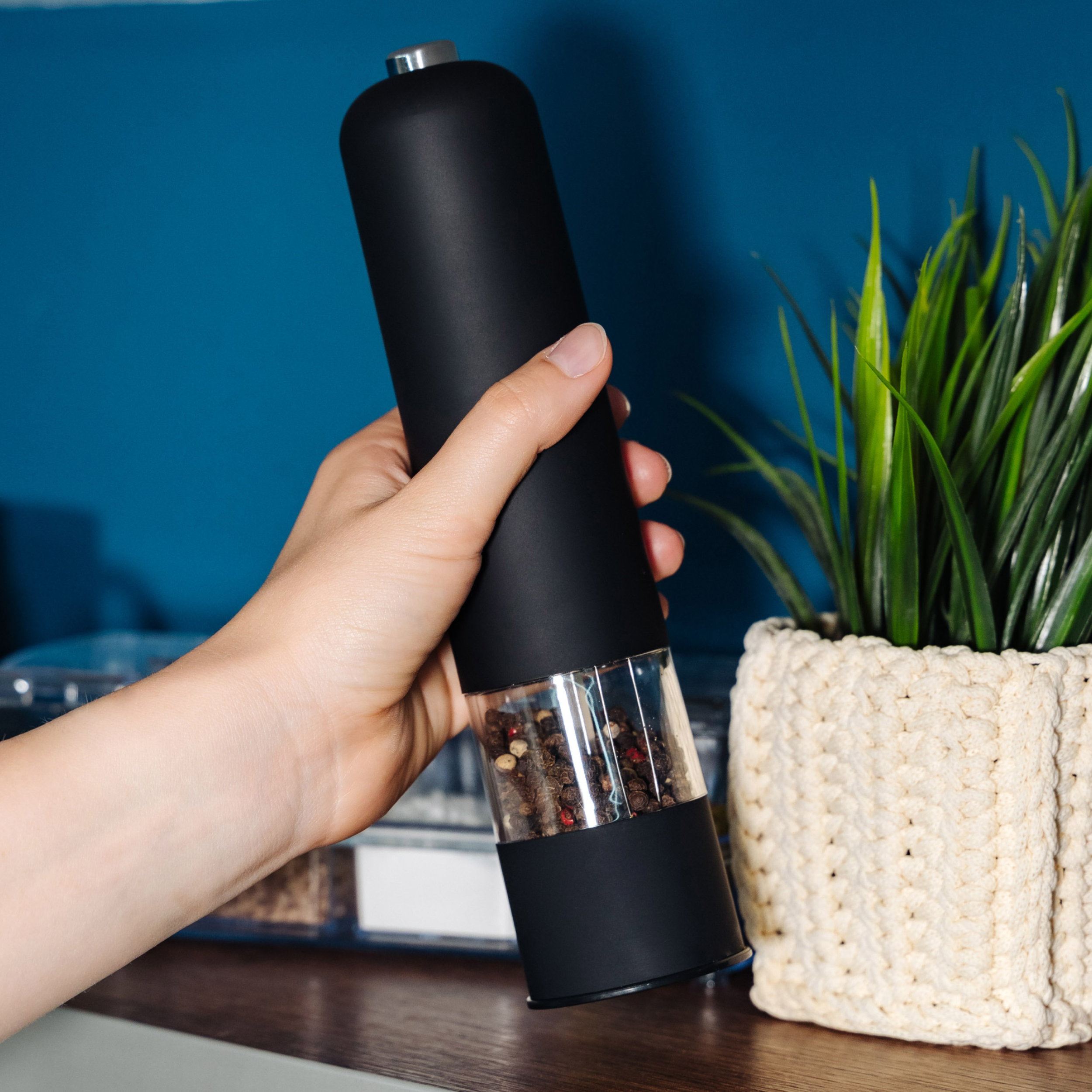 Мельница электрическая SG-SKOLYSHEV GROUP черная - фото 8