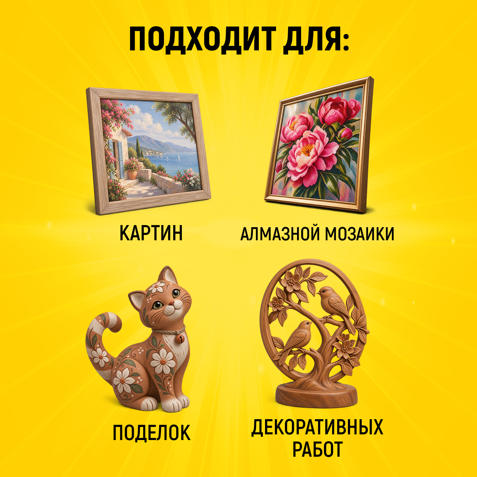 Акриловый лак матовый WALNUT для картин по номерам дерева поделок 100 мл - фото 3