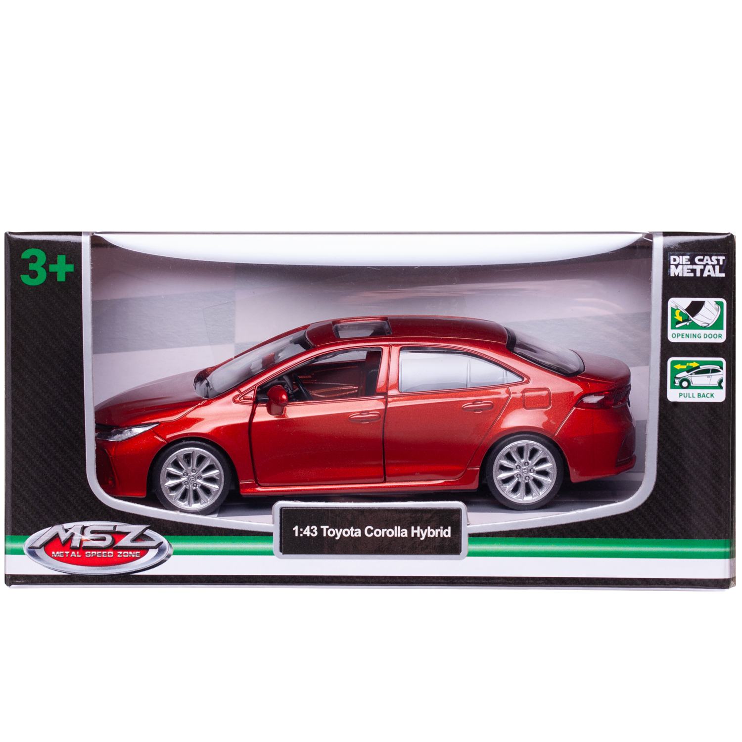 Автомобиль Abtoys Toyota MSZ 1:43 WE-15969O - фото 2
