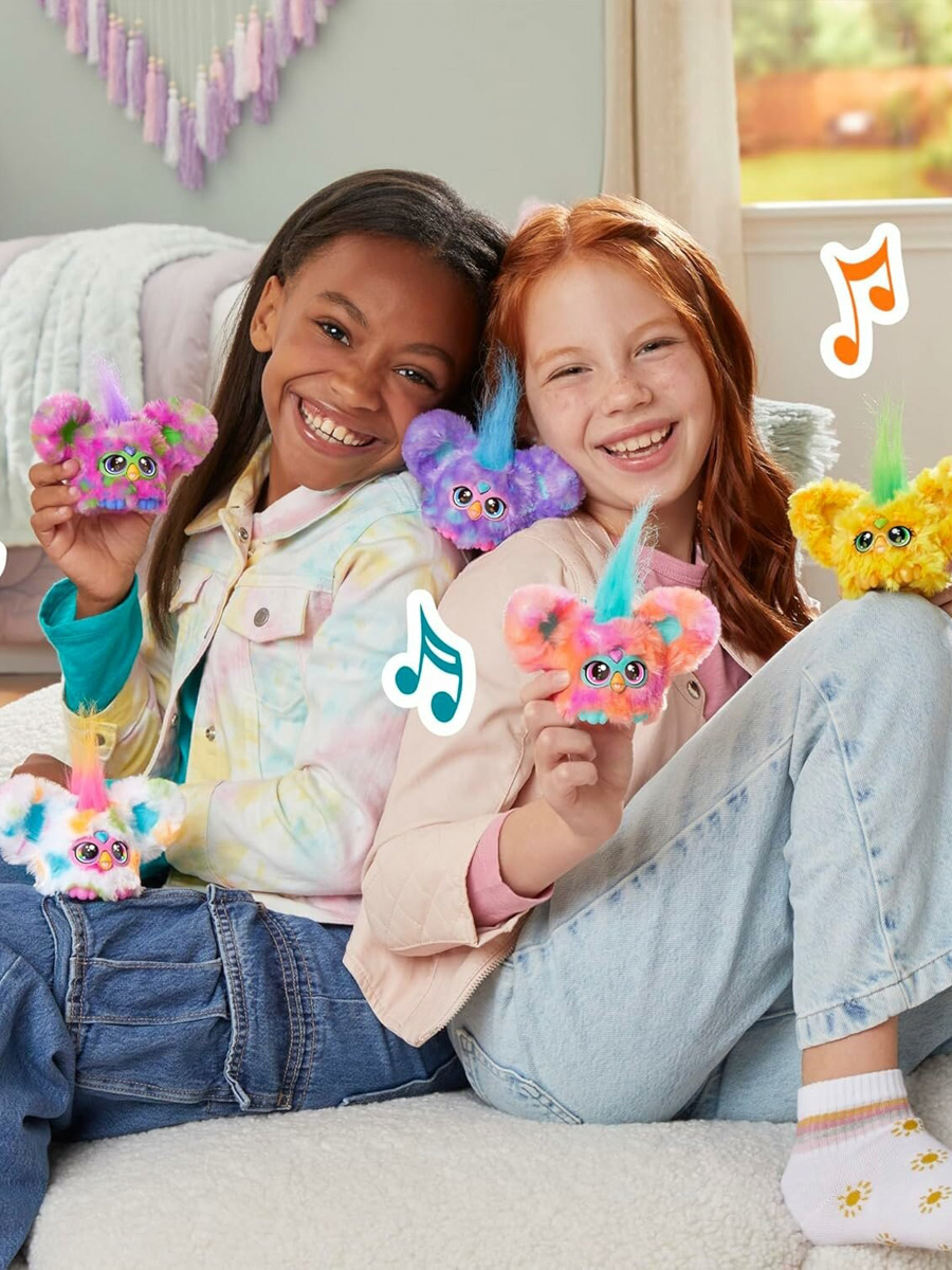 Мягкая игрушка Furby Ферби F1613 брелок Loo-Lay - фото 13