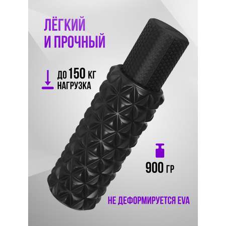 Ролик + валик для спины Perfetto Sport 2 в 1 PS-821