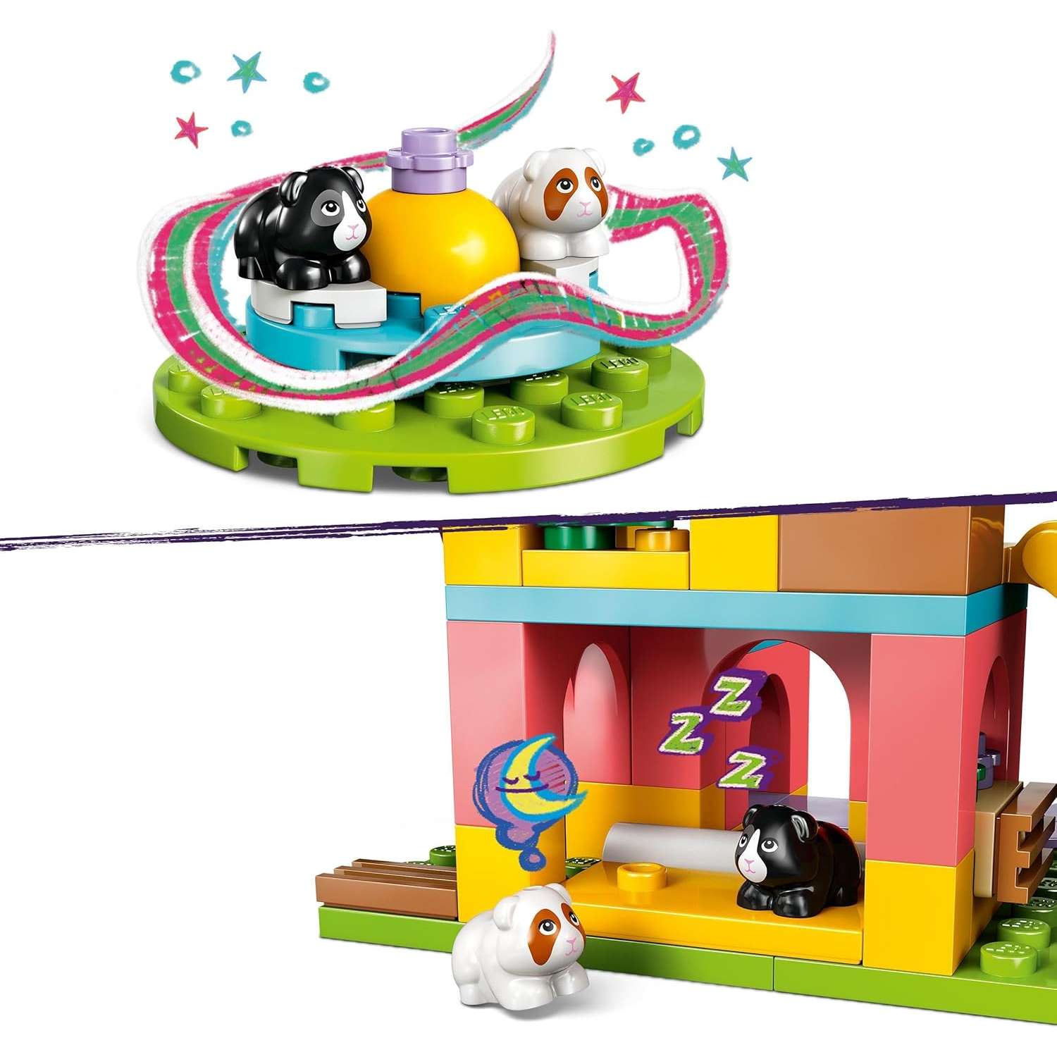 Конструктор LEGO Friends Площадка морских свинок 86 дет. - фото 5