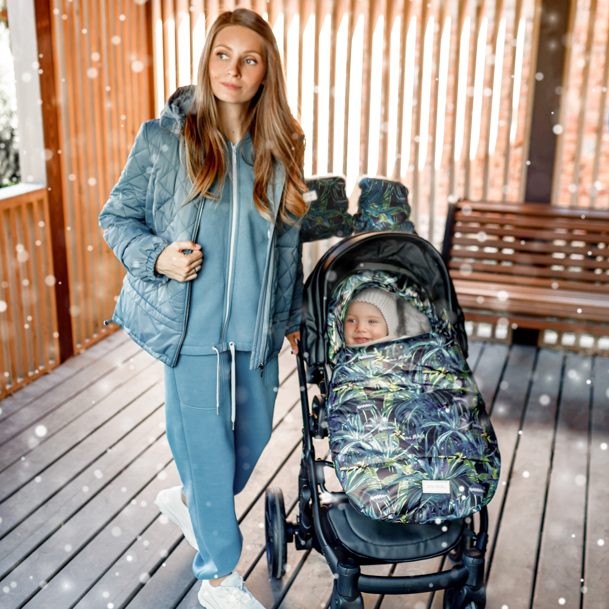 Конверт в коляску Amarobaby Snowy Baby - фото 4
