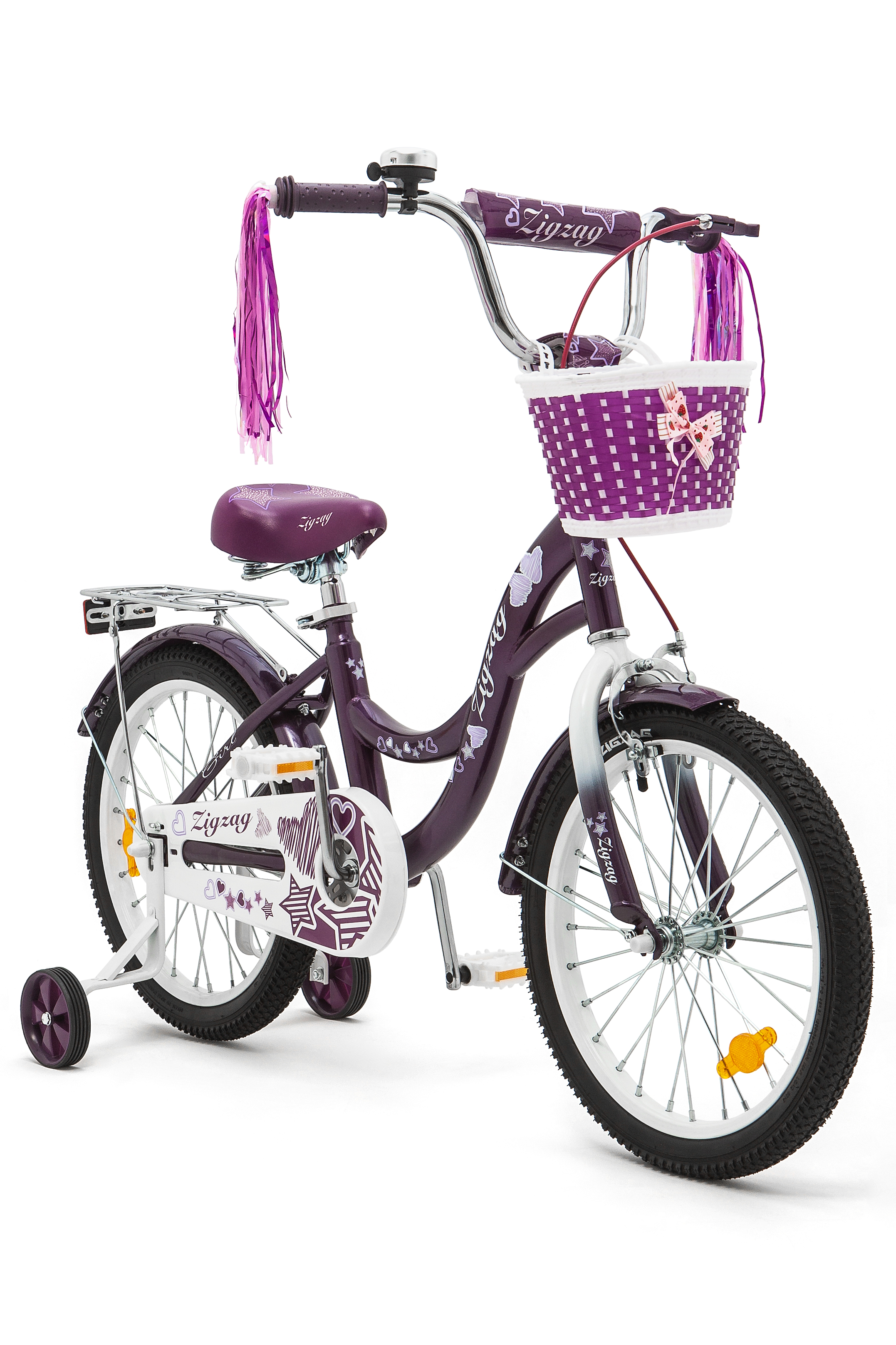 Двухколесный велосипед ZigZag 18 дюймов - фото 14