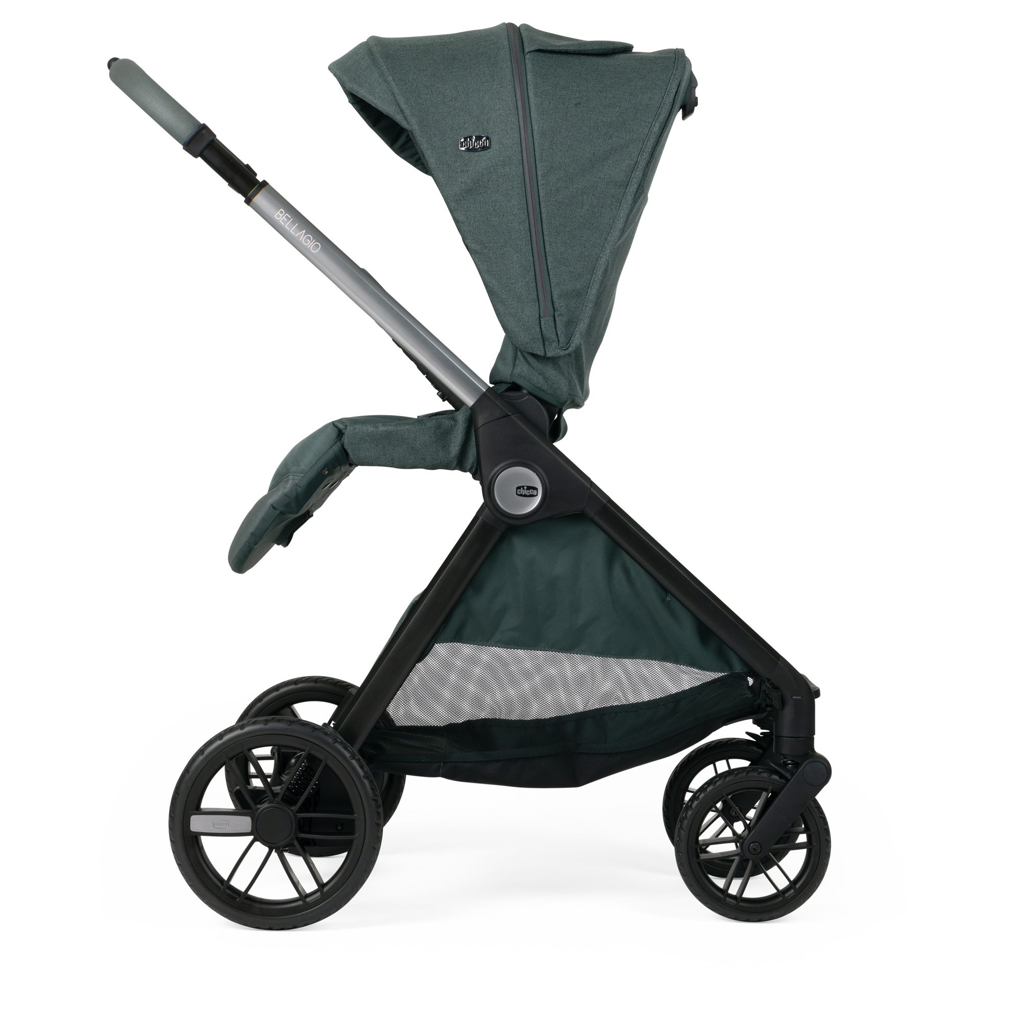 Коляска прогулочная Chicco серый - фото 23