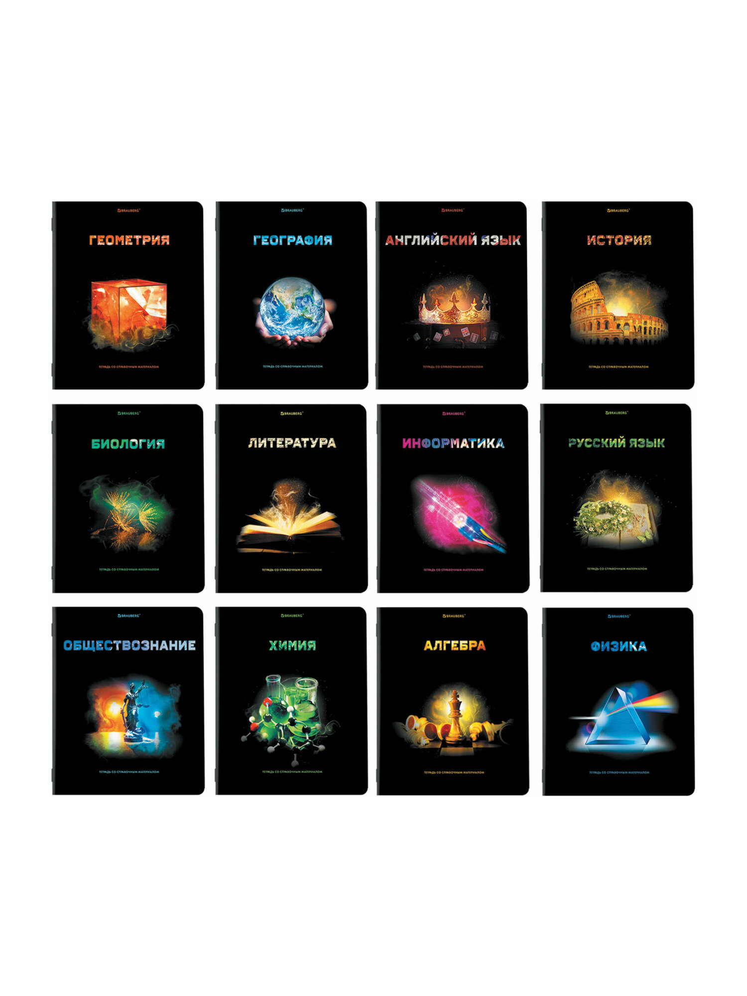 Тетрадь Brauberg 48 лист. 12 шт. - фото 6