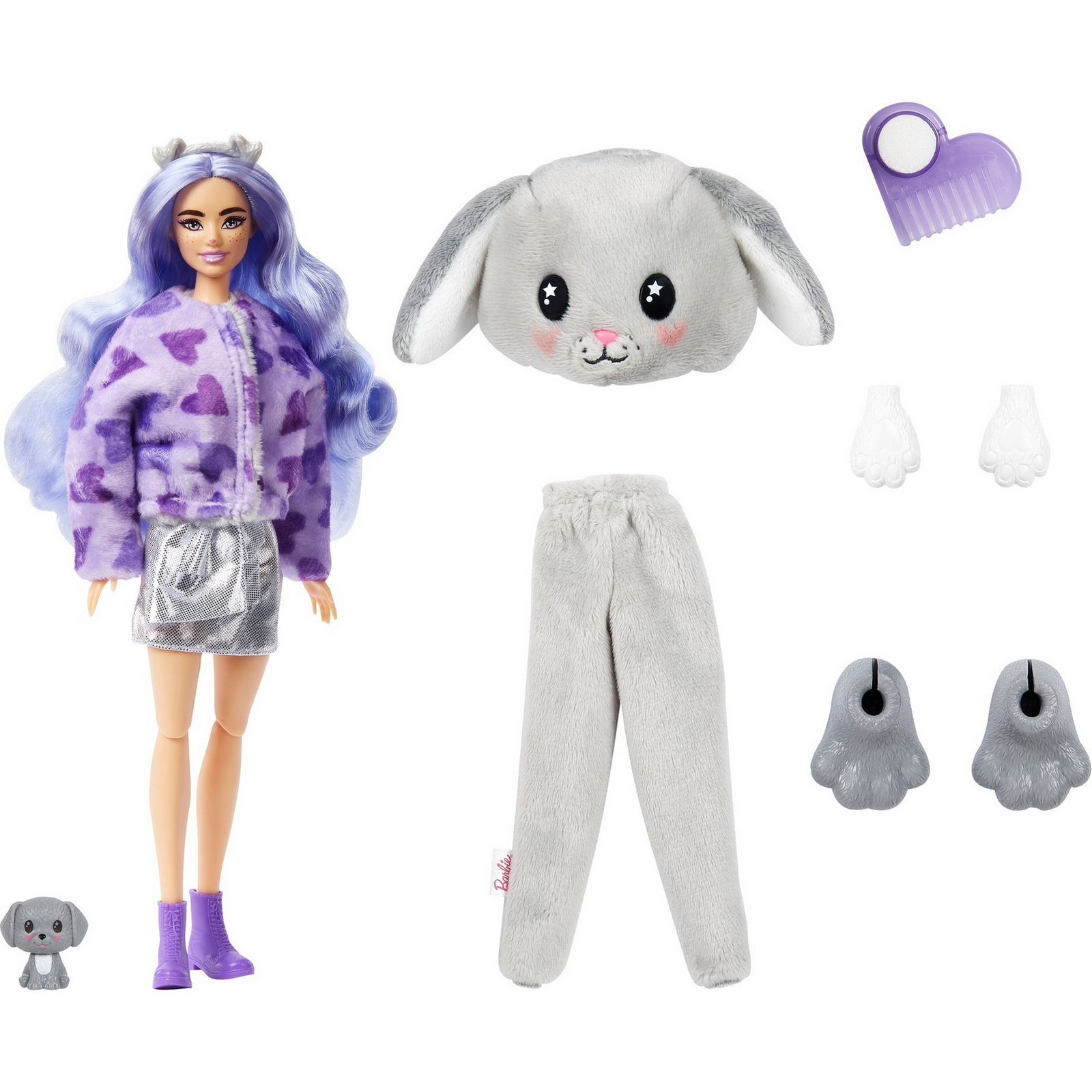 Кукла модельная Barbie Cutie Reveal Щенок HHG21 - фото 1