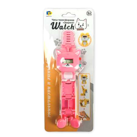 Часы-трансформер DADE toys наручные Розовый YS0326922