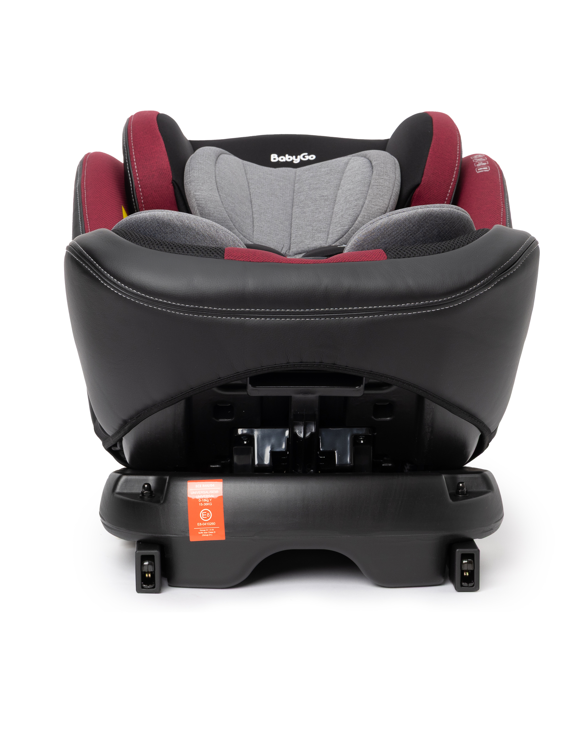 Автокресло BabyGo Multi-Stage New Isofix 0+/1/2/3 (0-36 кг) красный - фото 26