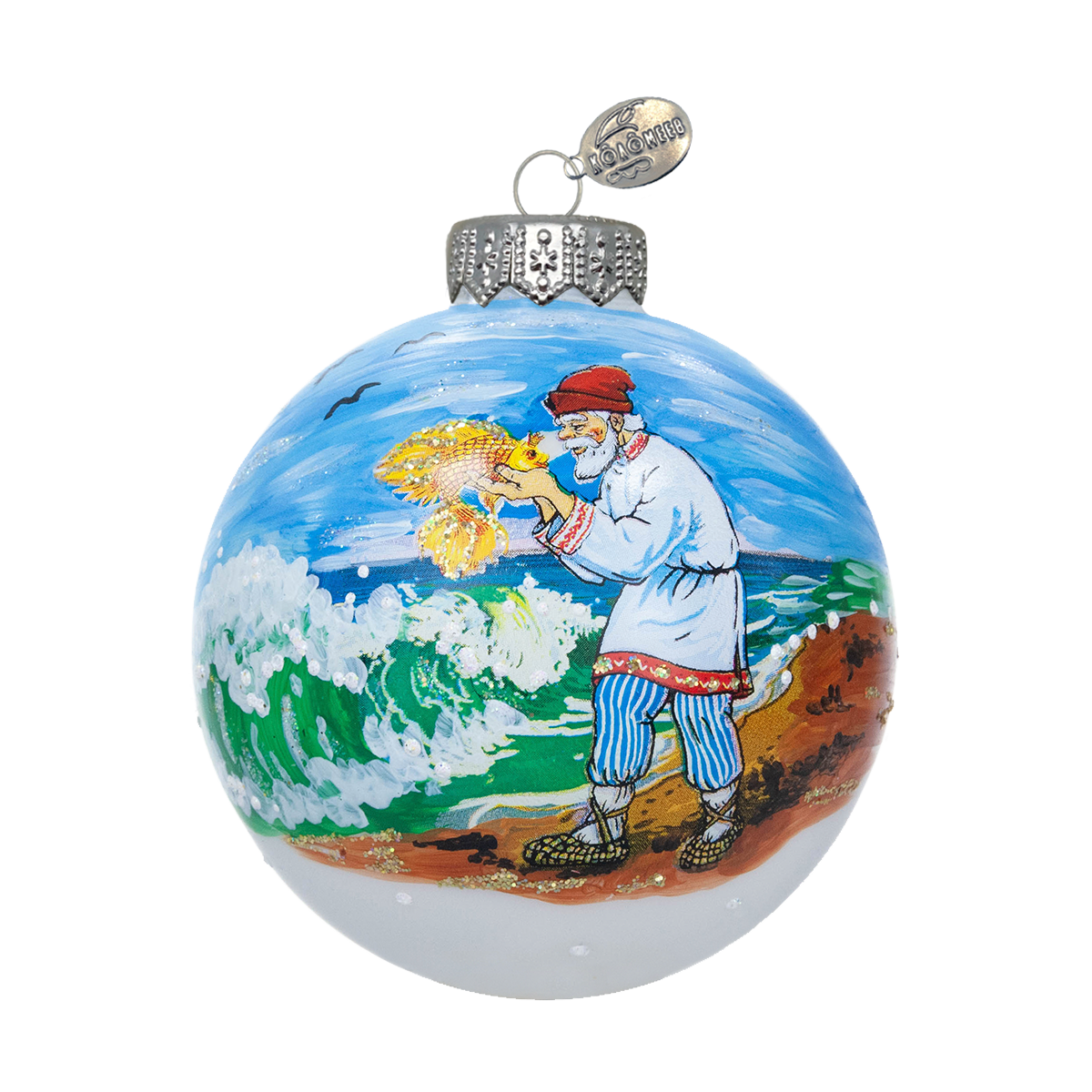 Елочное украшение Коломеев ручная работа - фото 1