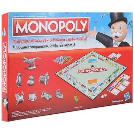 Настольная игра HASBRO (GAMES) Монополия