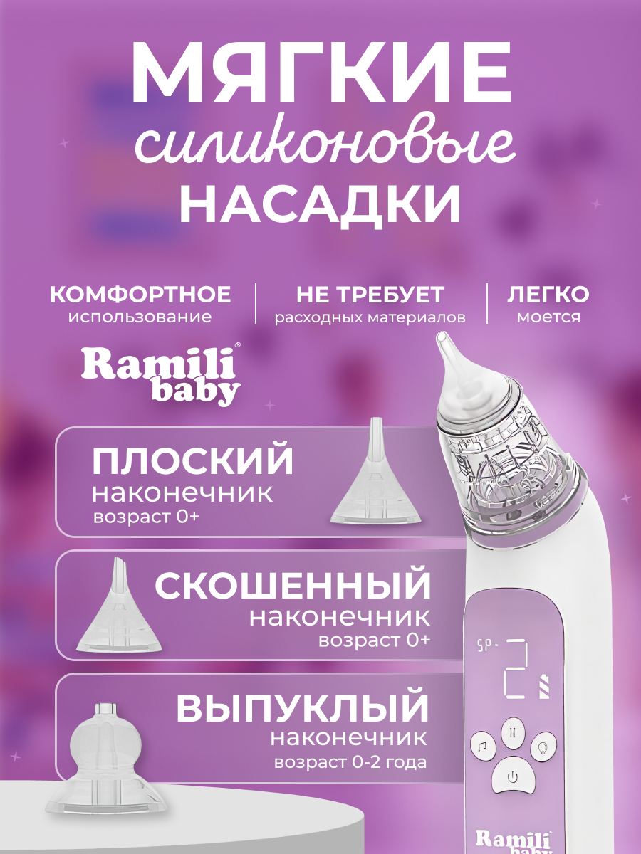 Электронный аспиратор Ramili Medical - фото 4