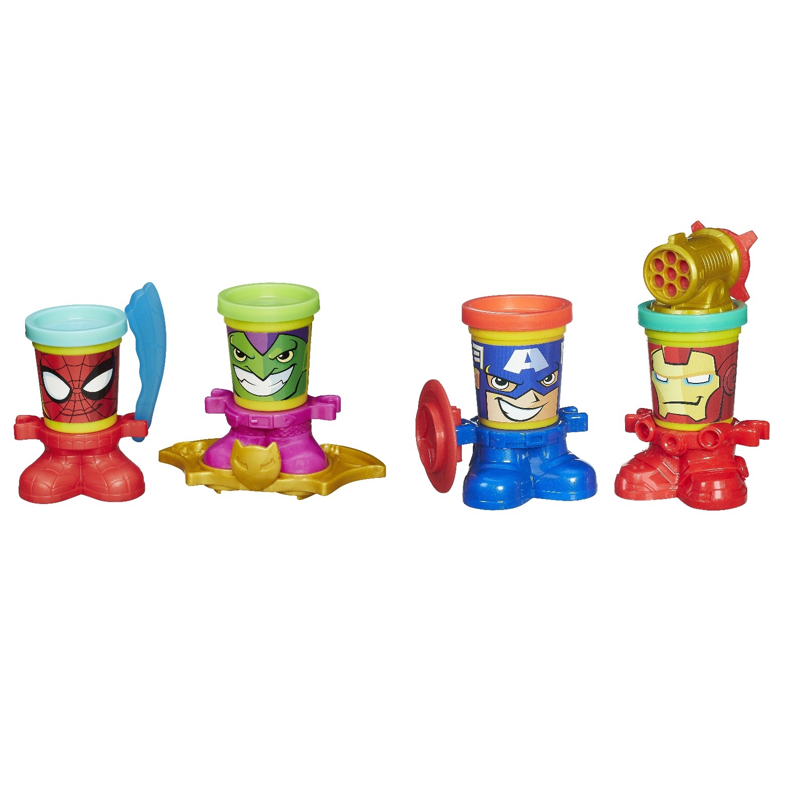 Пластилин Play-Doh Герои Марвел в ассортименте - фото 1