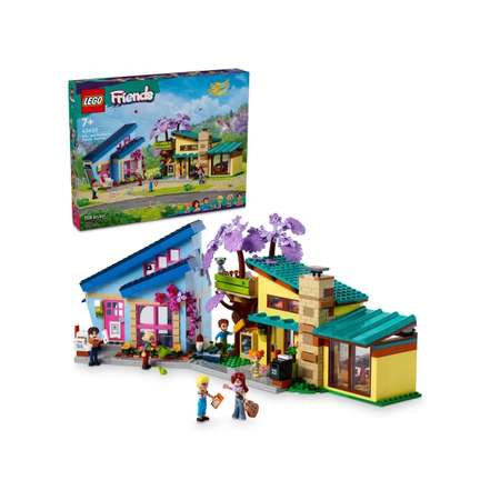 Конструктор LEGO Friends Семейные дома Олли и Пейсли блочный