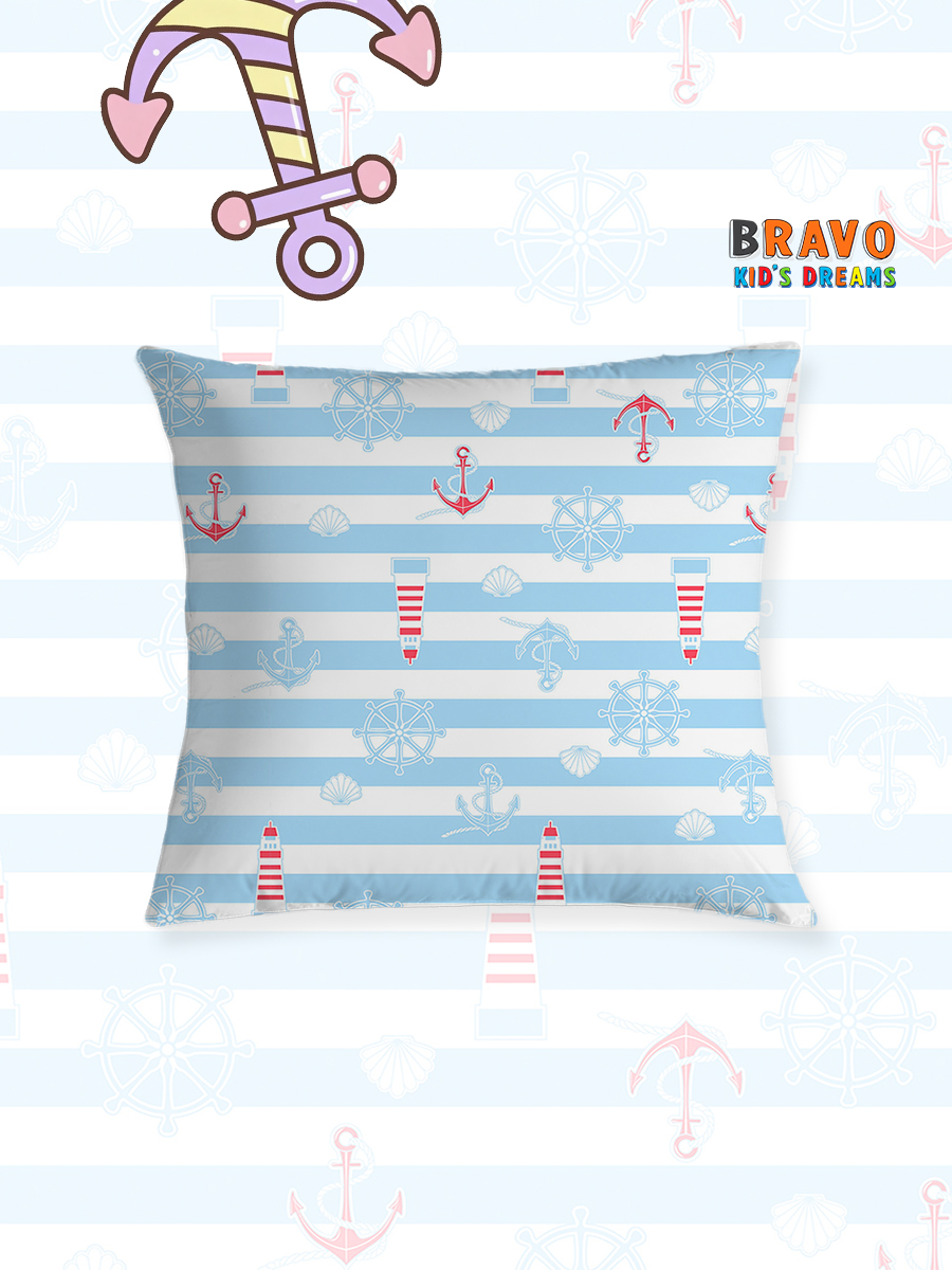 Наволочка BRAVO kids dreams Регата 70 x 70 см 1 шт. - фото 1