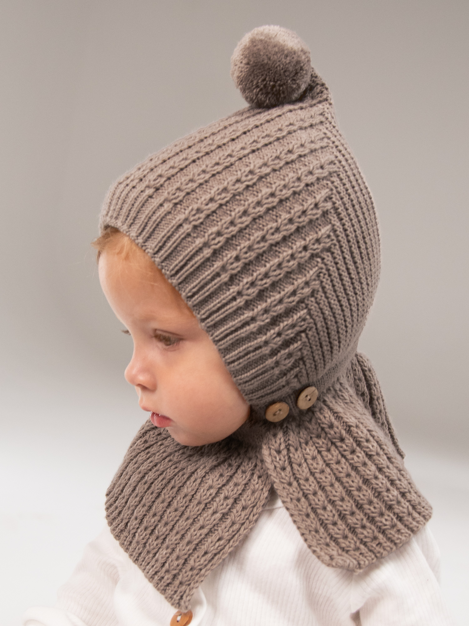 Шапка-шлем Amarobaby AB-OD25-BON16/12 - фото 5