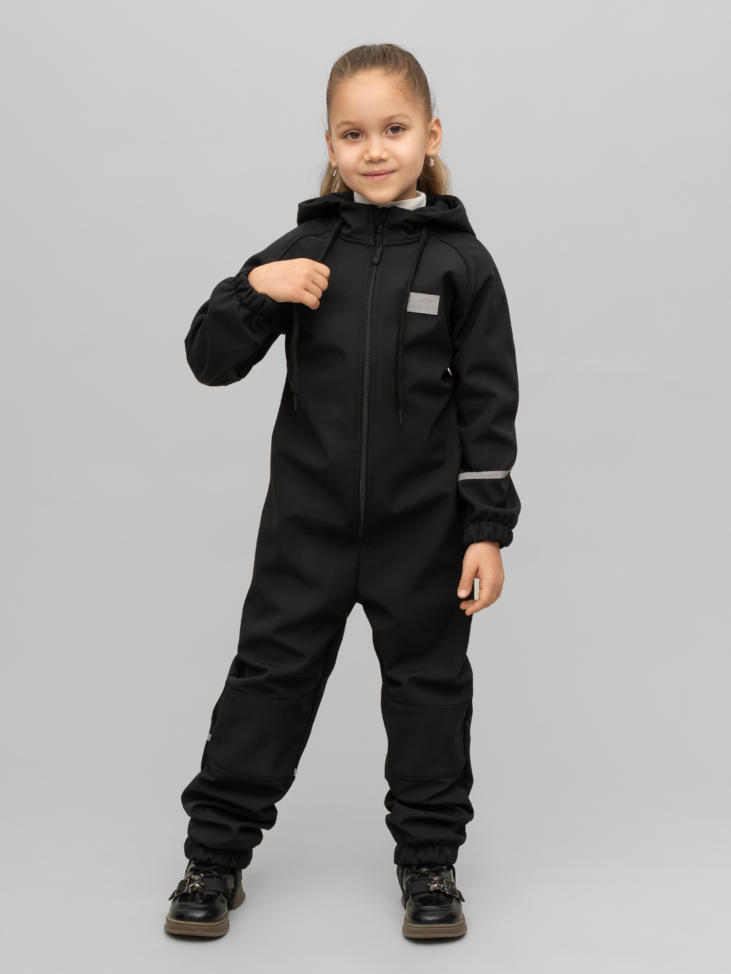 Комбинезон Arctic kids 30-043 черный - фото 17