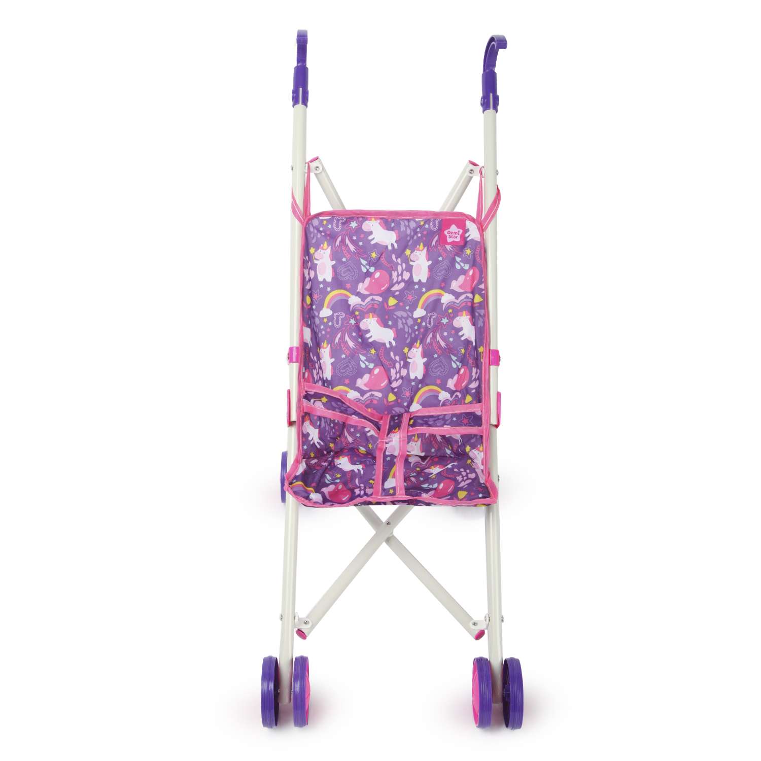Коляска-трость для кукол Demi Star OTG0870241purple - фото 4