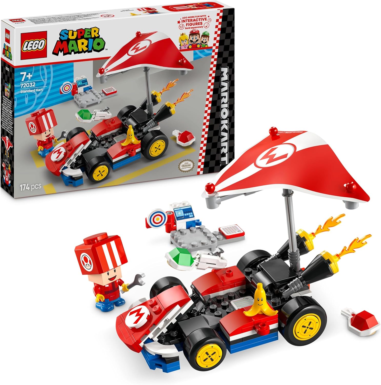 Конструктор LEGO Super Mario Стандартный картинг - фото 1