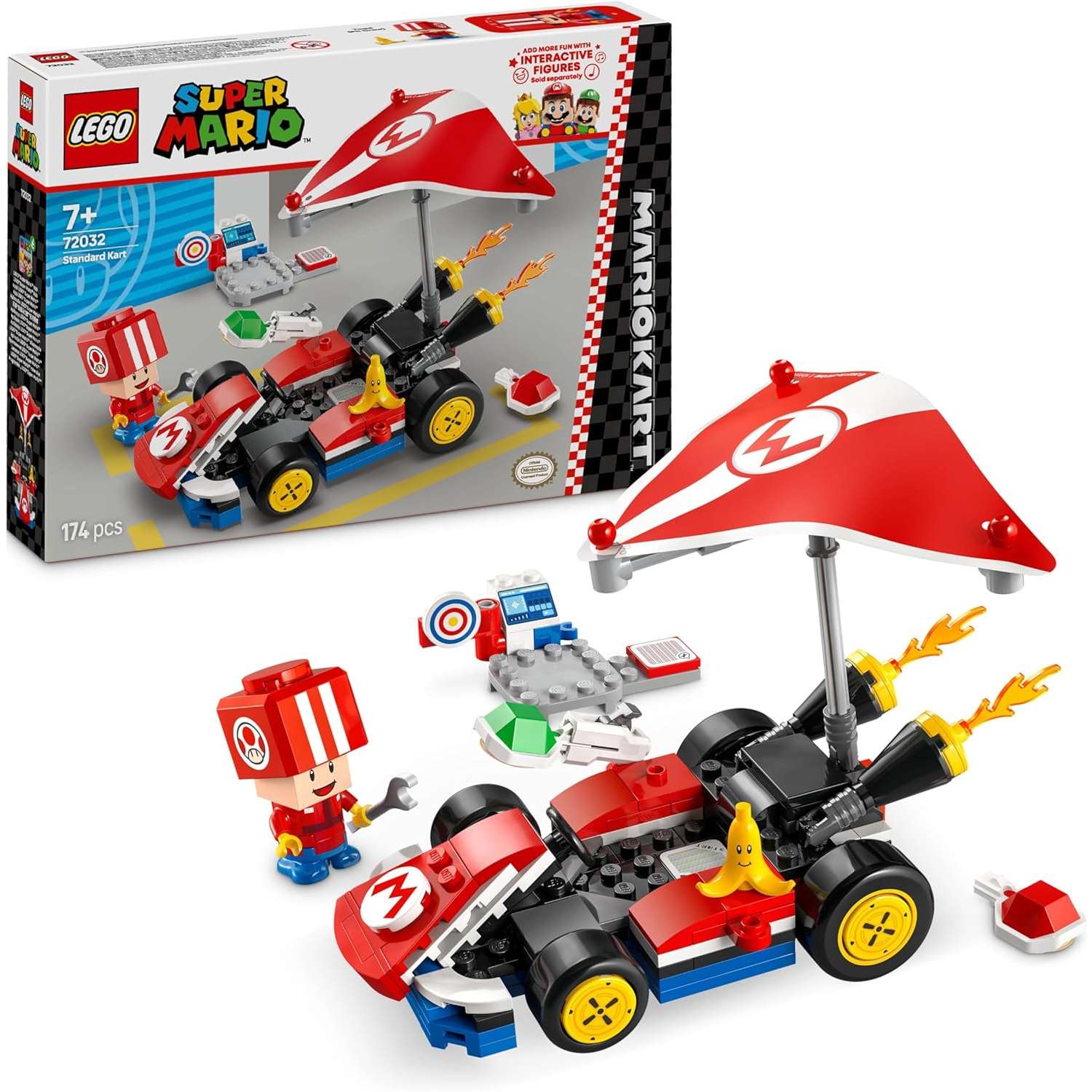 Конструктор LEGO Super Mario Стандартный картинг - фото 1