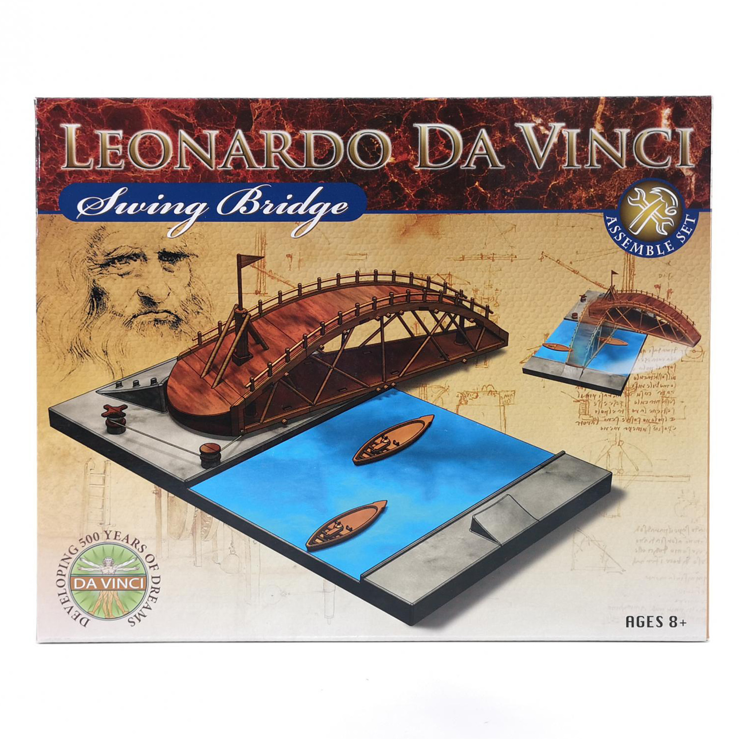 Конструктор EDU-TOYS Переносной мост блочный - фото 3