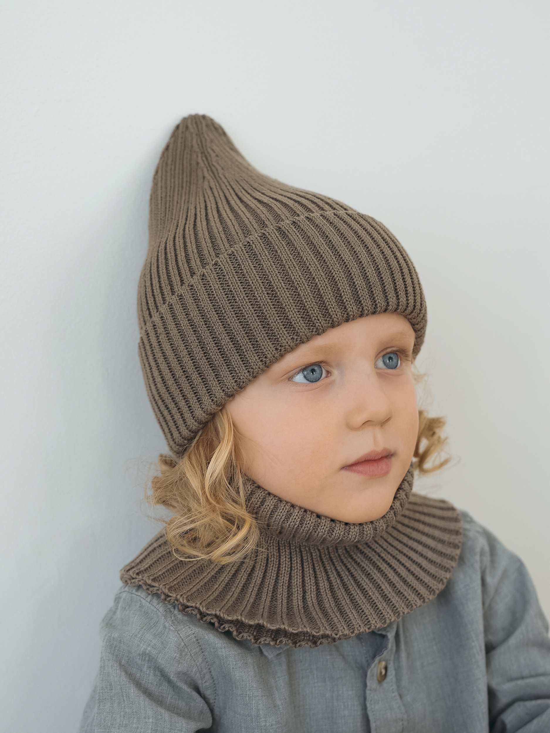 Шапка-бини Starkoff Kids д300614 - фото 4