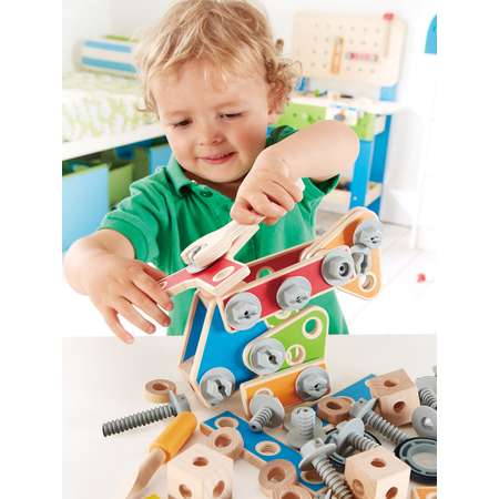 Конструктор Hape Мастер деревянный