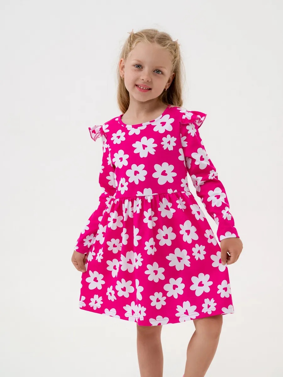 Платье NATIVIA ПТД/цветокссердечкомнакрасном - фото 1