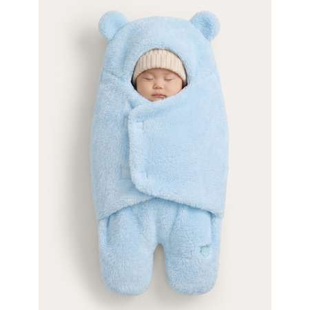 Конверт на выписку Happy Baby голубой