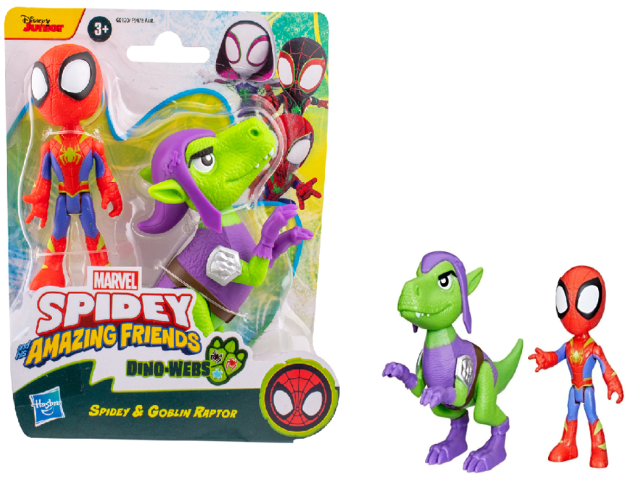 Игровой набор Hasbro Spidey and Goblin Raptor - фото 12