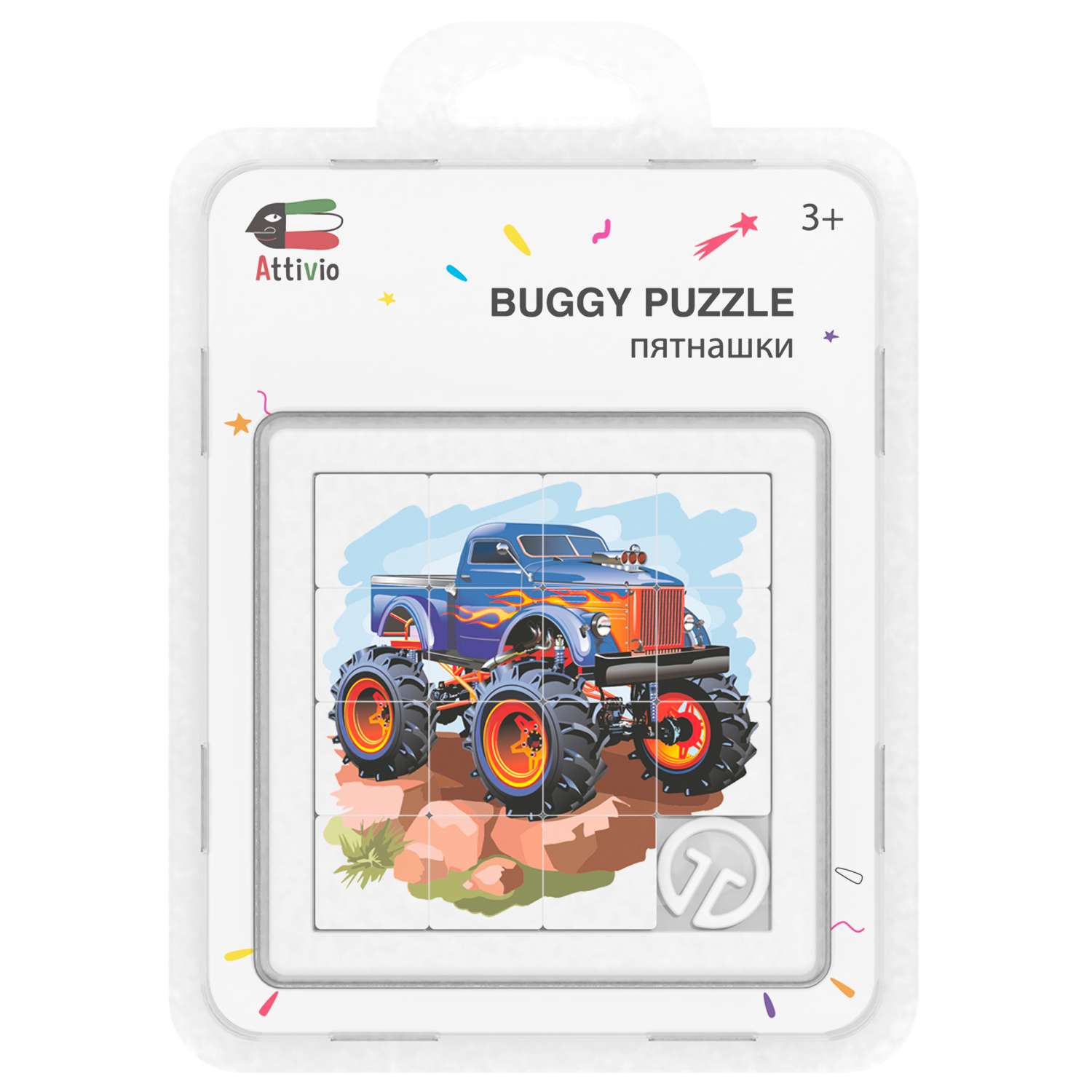 Настольная игра Attivio Пятнашки Buggi puzzle - фото 6