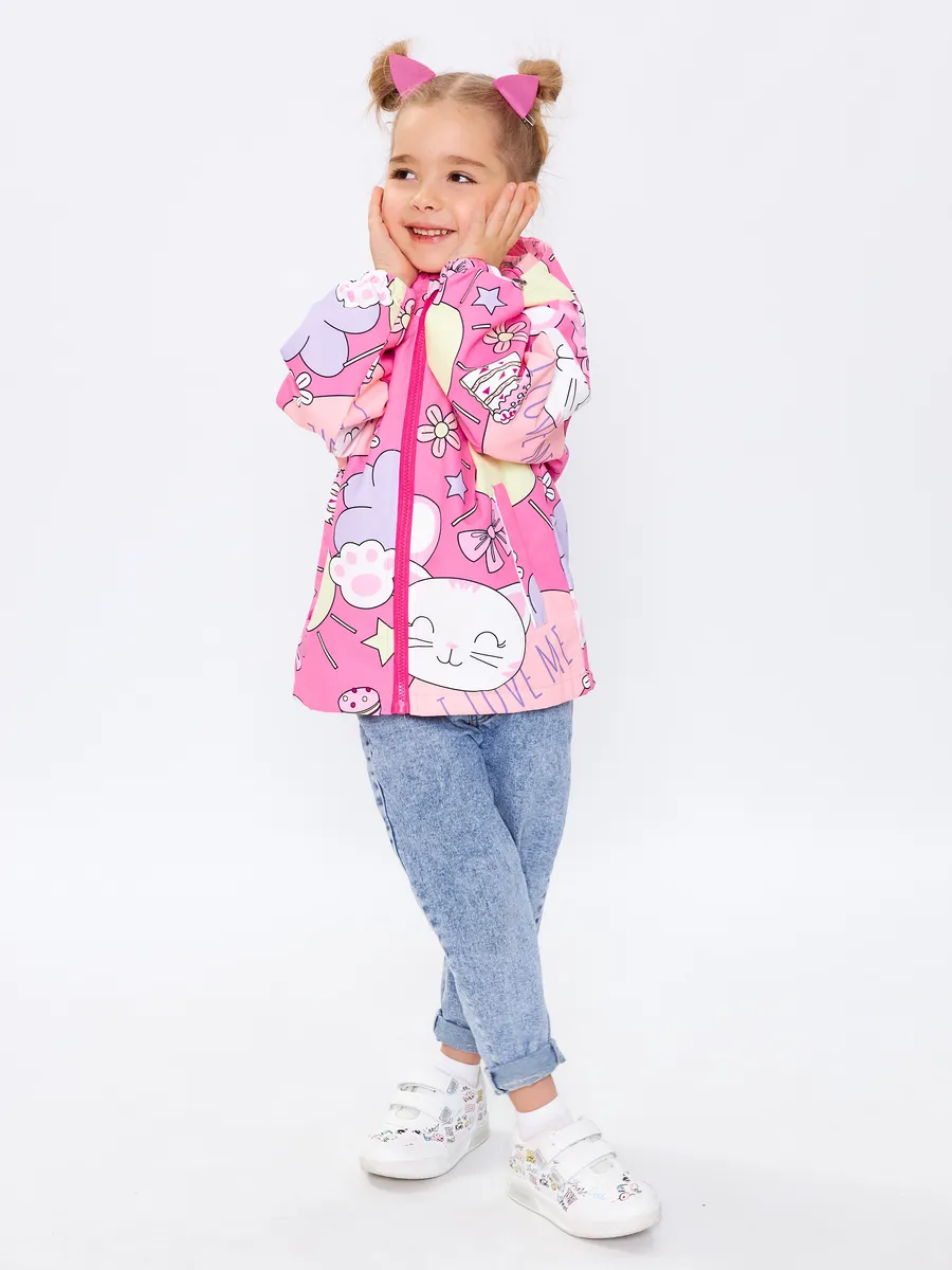 Ветровка RuStyle ДД-ветRSL-652-loveроз - фото 8