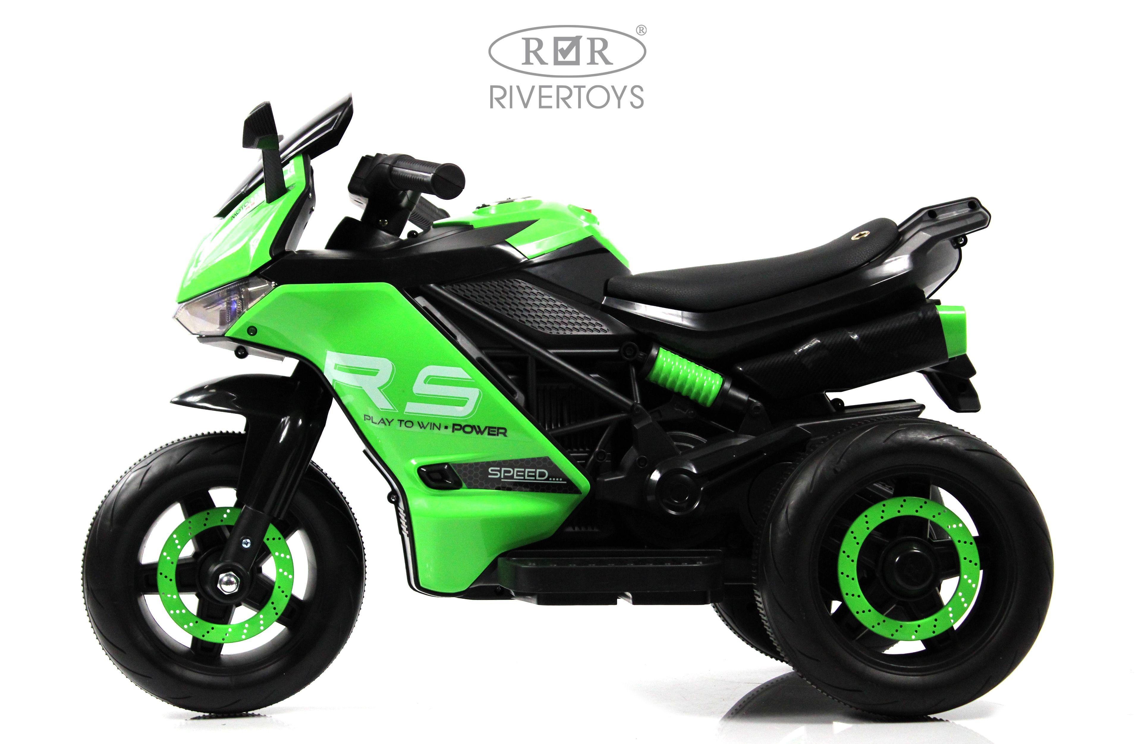 Электромобиль RIVERTOYS K002PX-GREEN - фото 13