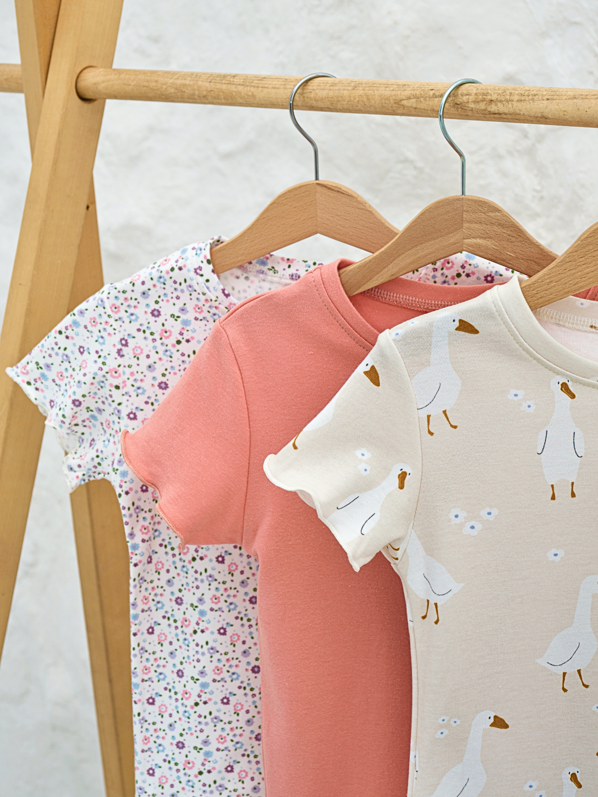 Футболка 3 шт Jelly Whale K24T04-3-Flw-Gs-Pink - фото 2