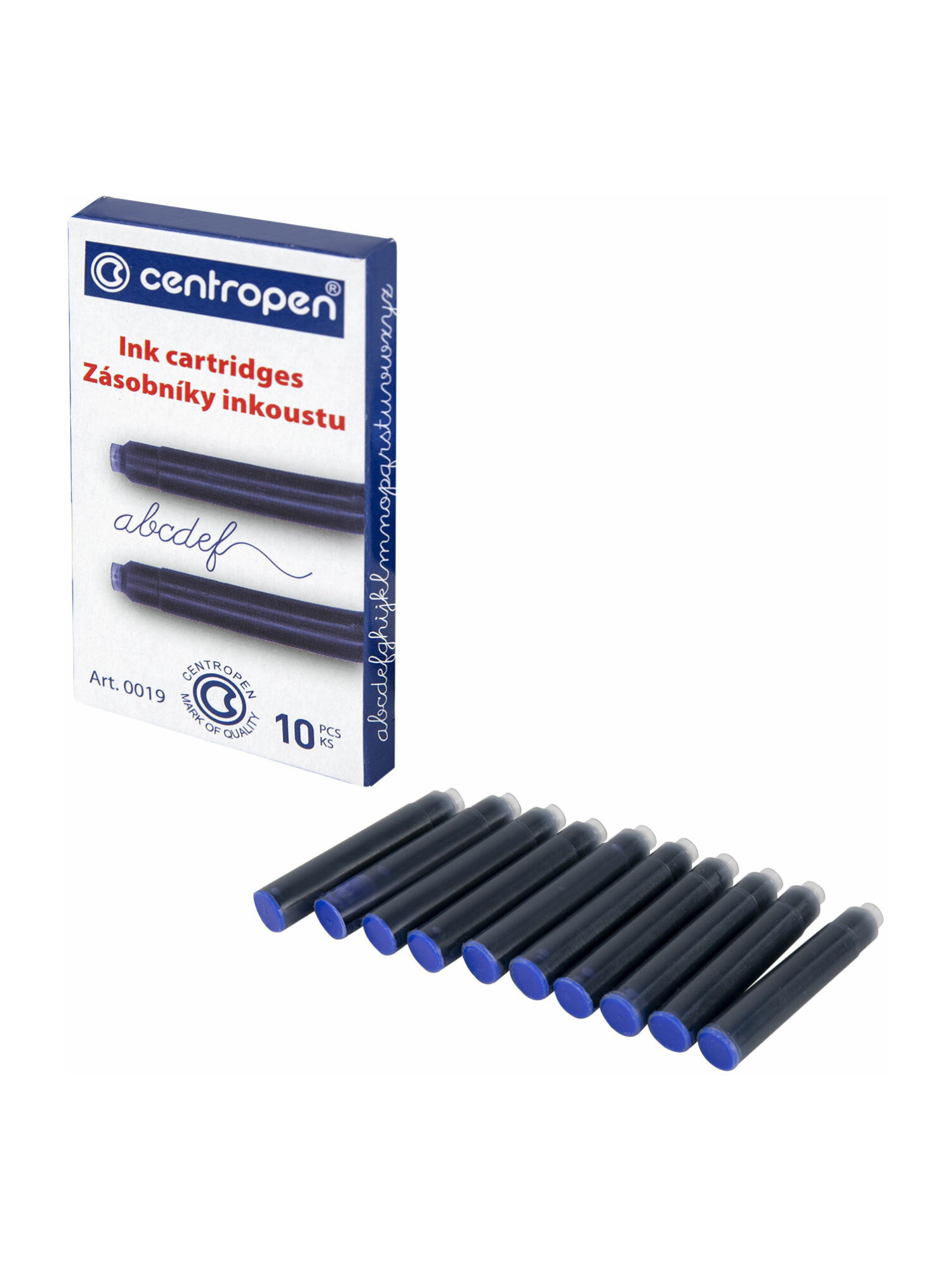 Ручка перьевая Centropen 10 шт. - фото 1