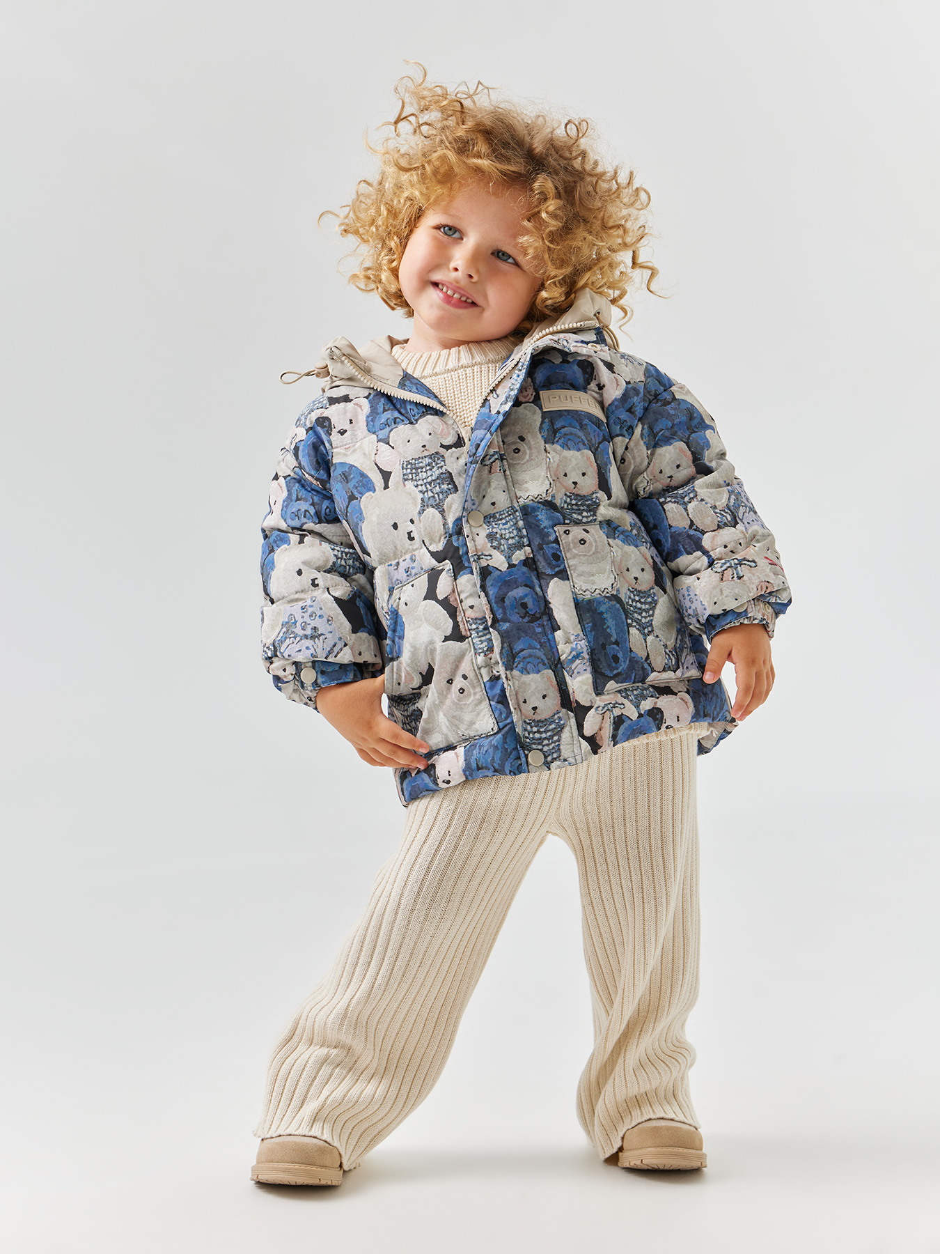 Брюки Happy Baby 88533_milky - фото 13