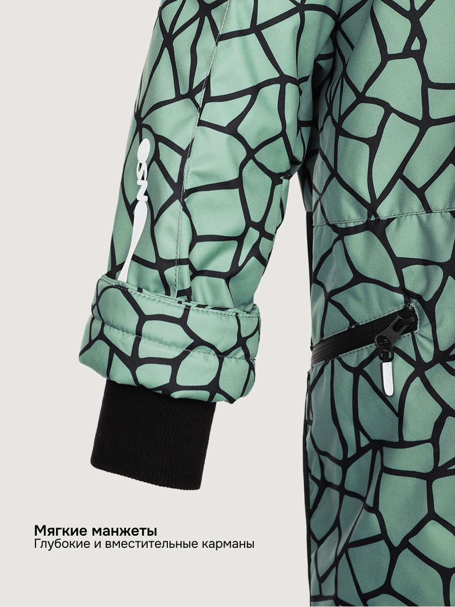 Комбинезон NIKASTYLE 8з2525 полынь/черный - фото 10