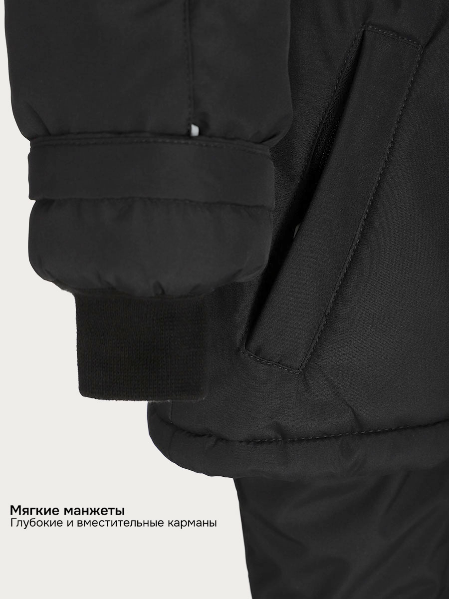 Костюм NIKASTYLE 7з6825 черный - фото 9