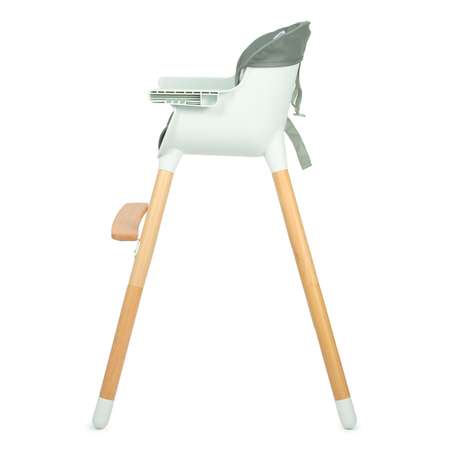 Стульчик для кормления Babyton Woody Grey трансформер