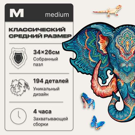 Пазл UNIDRAGON деревянный