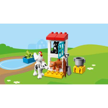 Конструктор LEGO DUPLO Домашние животные блочный