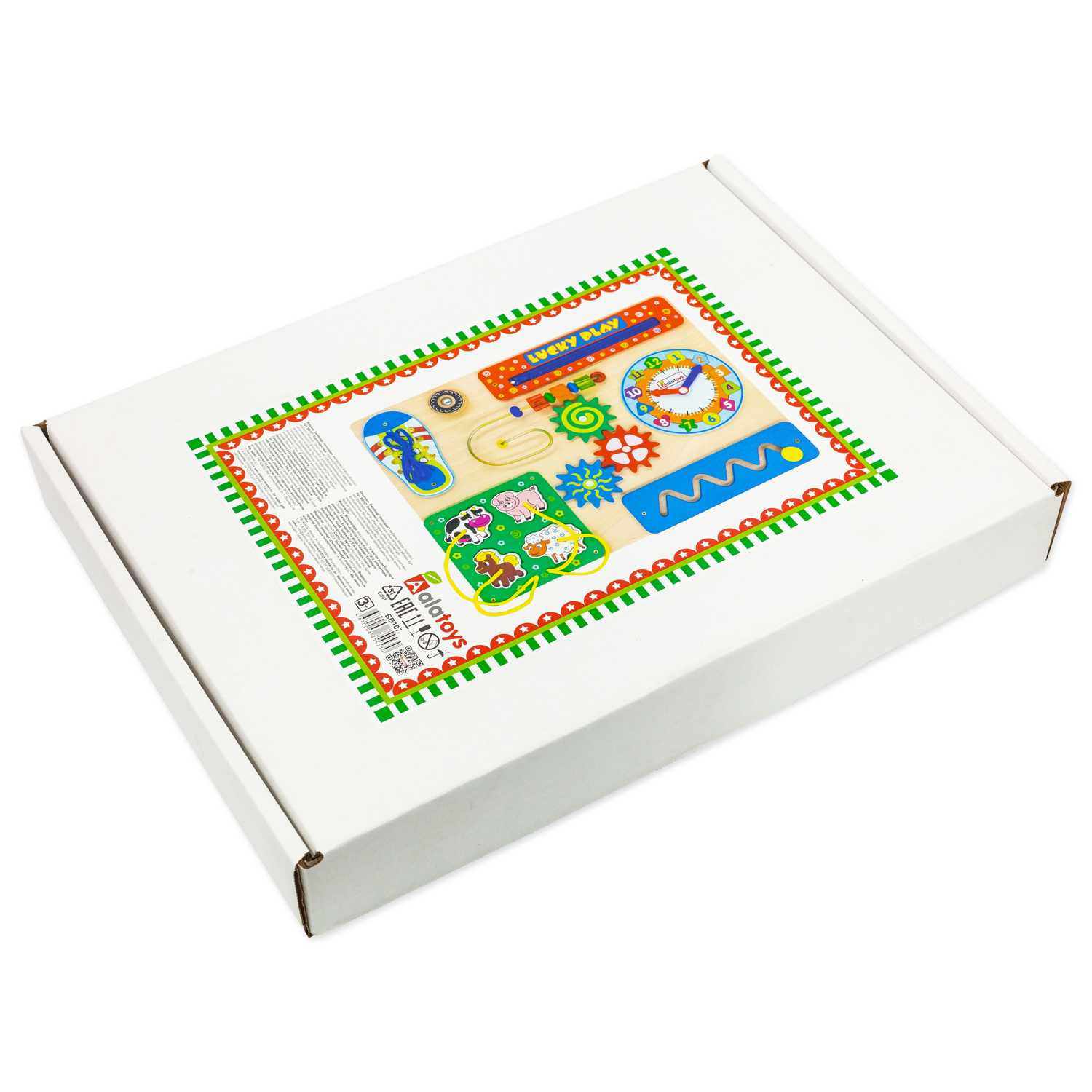 Игрушка Alatoys бизиборд - фото 7
