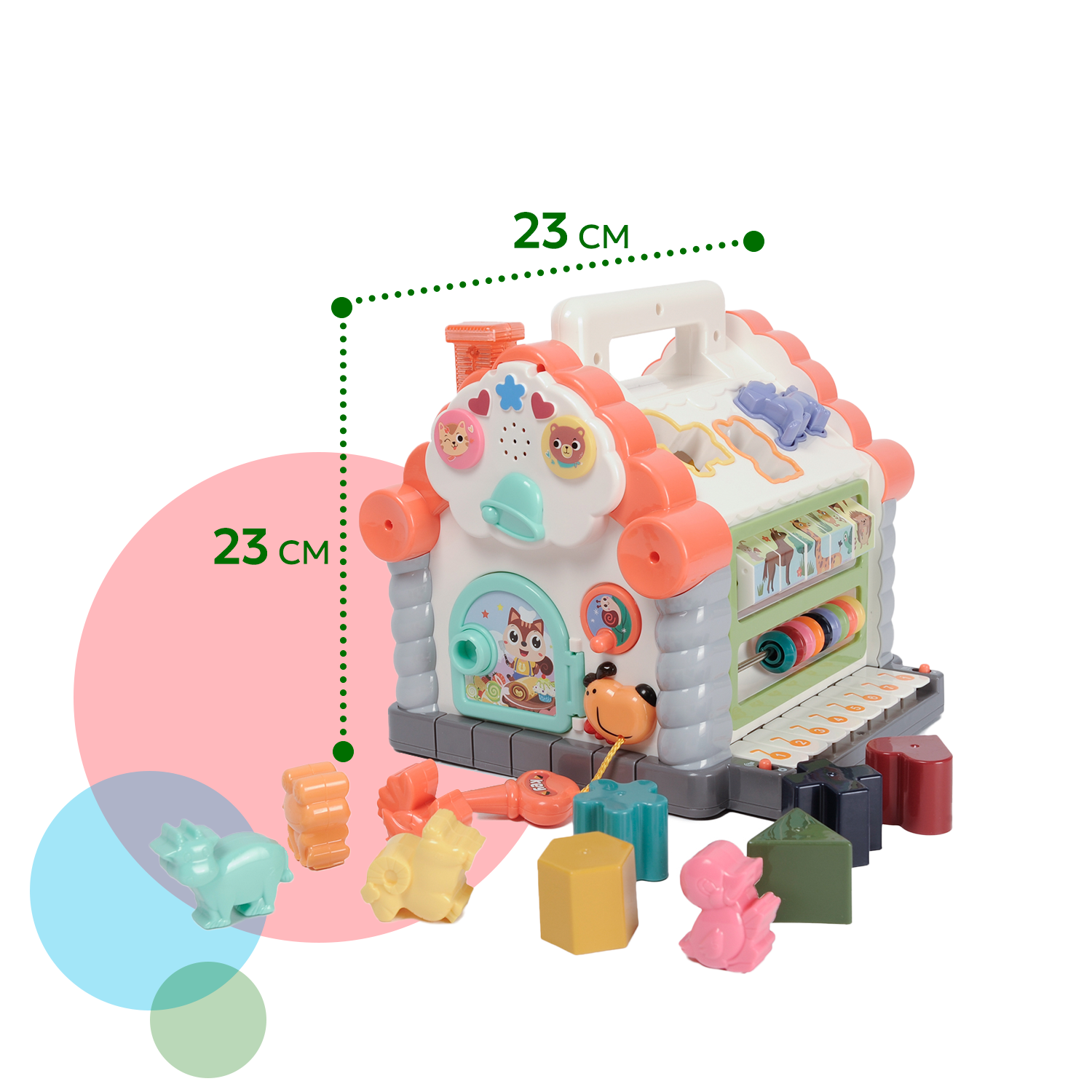 Игрушка BabyGo развивающий центр Домик - фото 10