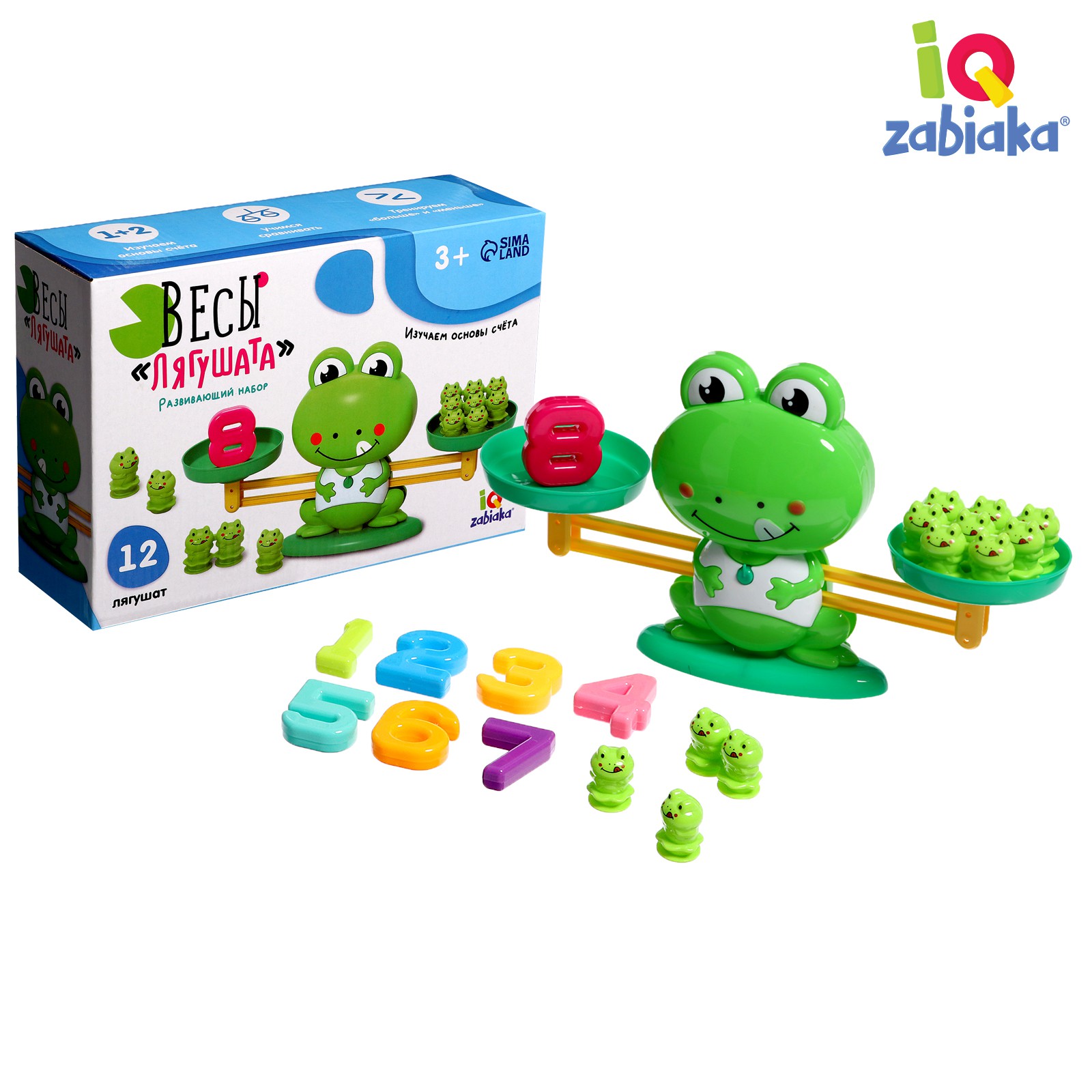 Настольная игра IQ-ZABIAKA «Весы. Лягушата» - фото 5