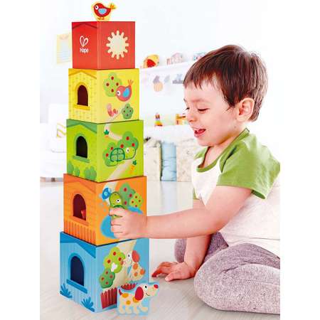 Игрушка Hape кубики Кубики Башня Дружбы