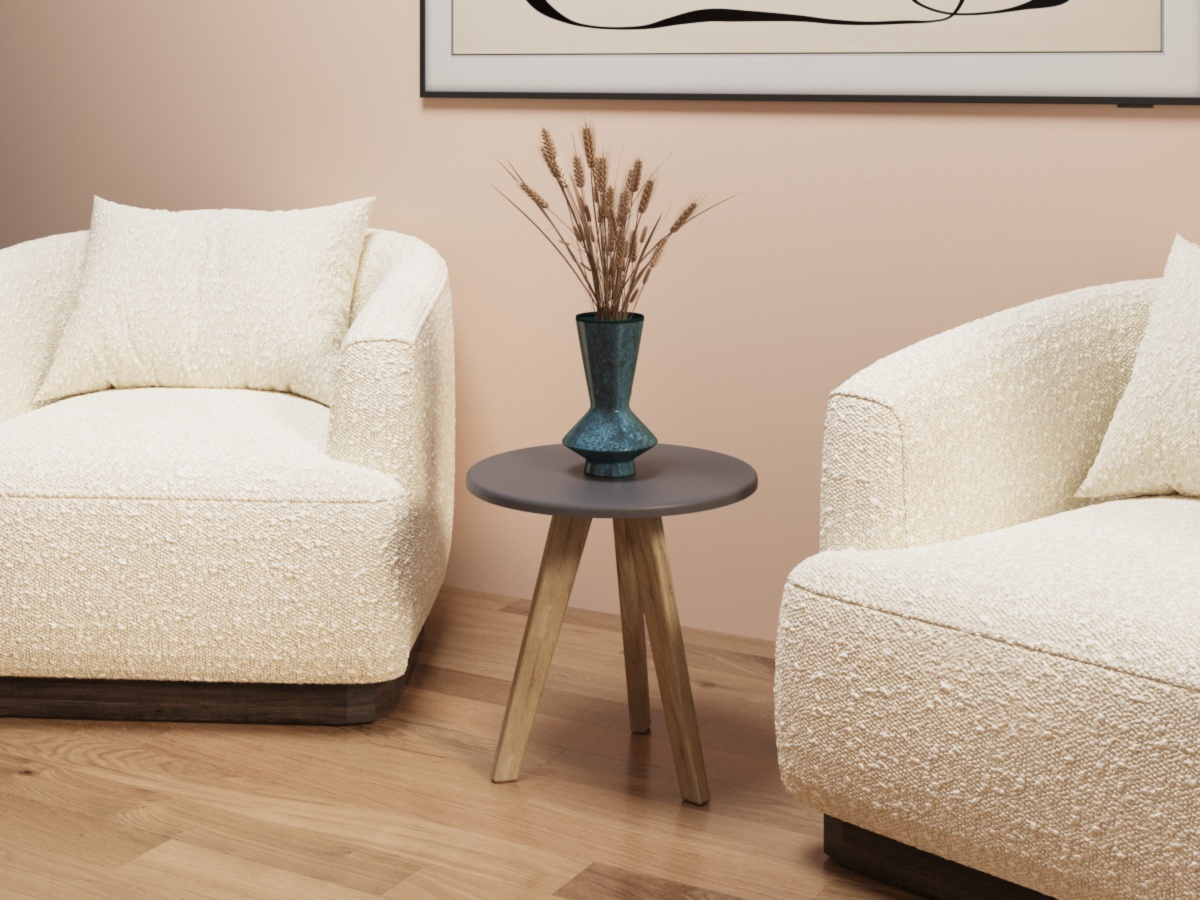 Стол журнальный SLINE Лиам Графит - фото 8