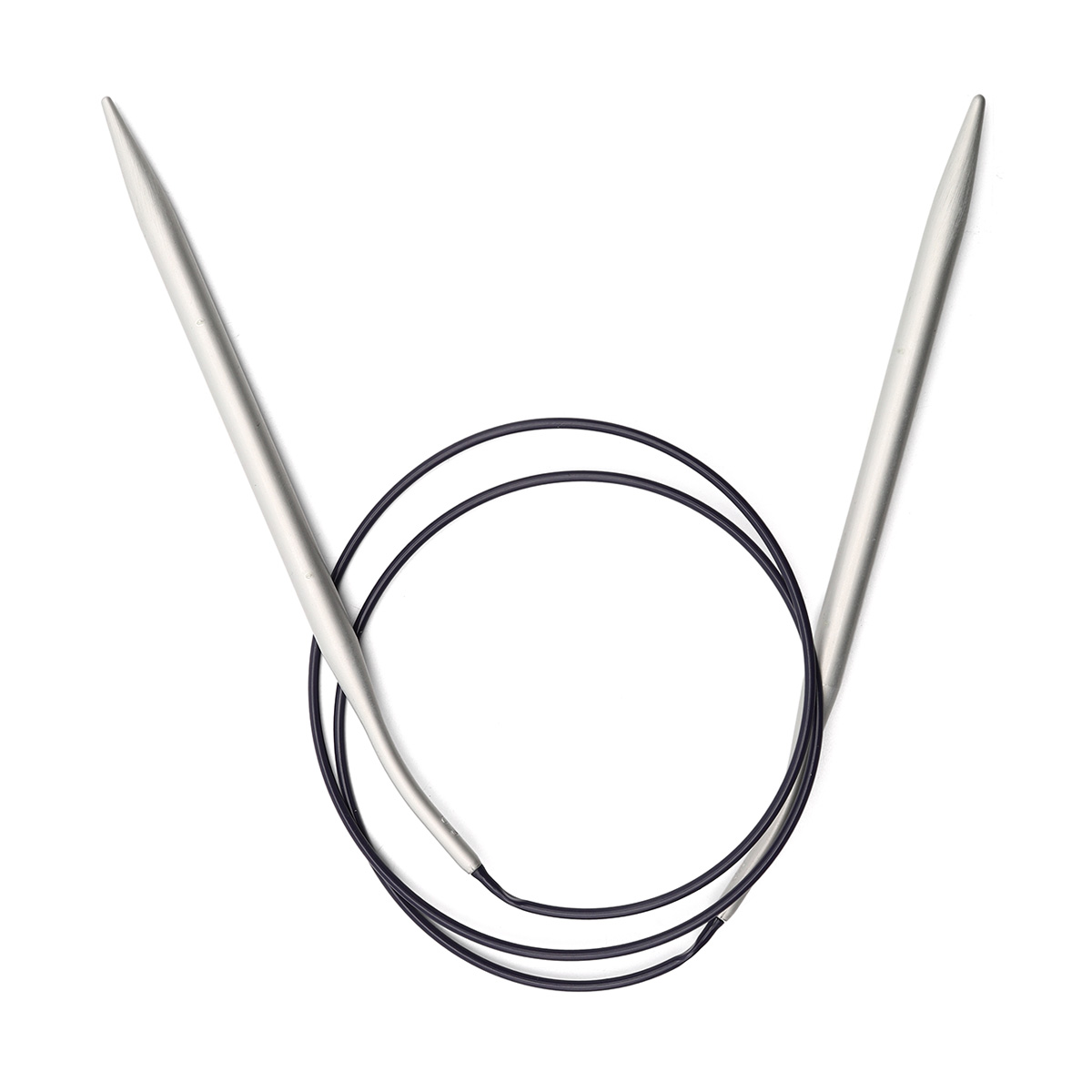 Спицы круговые Prym Алюминиевые с гибким пластиковым тросиком 80 см 6 мм 211309 - фото 6