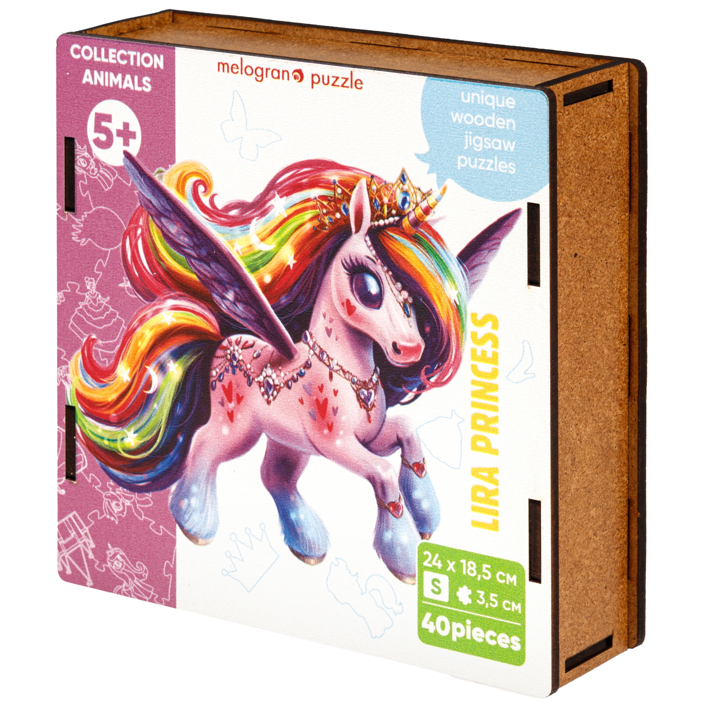 Пазл Melograno puzzle деревянный - фото 5