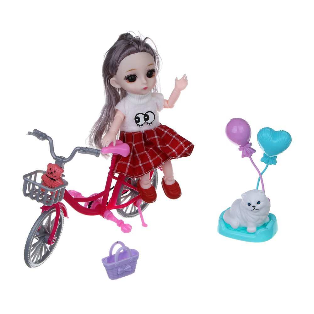 Кукла мини Игроленд в подарочной коробке 4 в 1 436-140 - фото 3