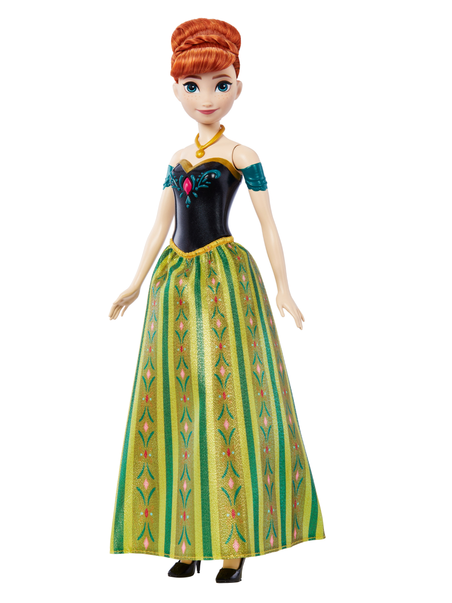 Кукла модельная Disney Frozen Принцесса Дисней Анна поющая высота 29 см JDL59 - фото 1